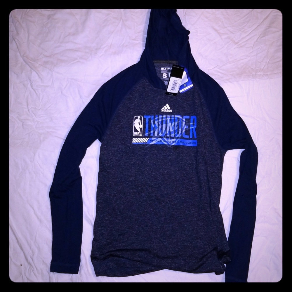 Mens Adidas Hoodie Tee